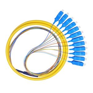 CABLE ASSEMBLY, FIBER OPTIC, PIGTAIL, 12 STRAND