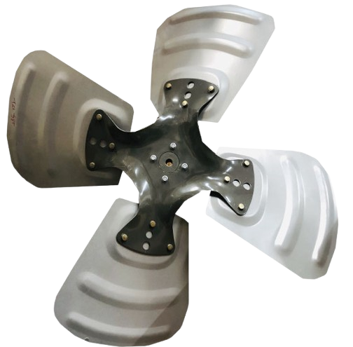 IMPELLER, FAN, AXIAL, 4 BLADE, STAINLESS STEEL,