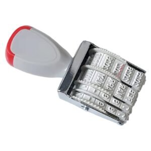 RUBBER STAMP, BAND TYPE (MONTH, DATE & YEAR)