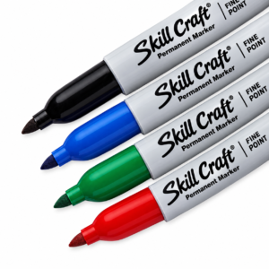 MARKER ASSORTMENT, TUBE TYPE, PERMANENT, MULTI-COLOR