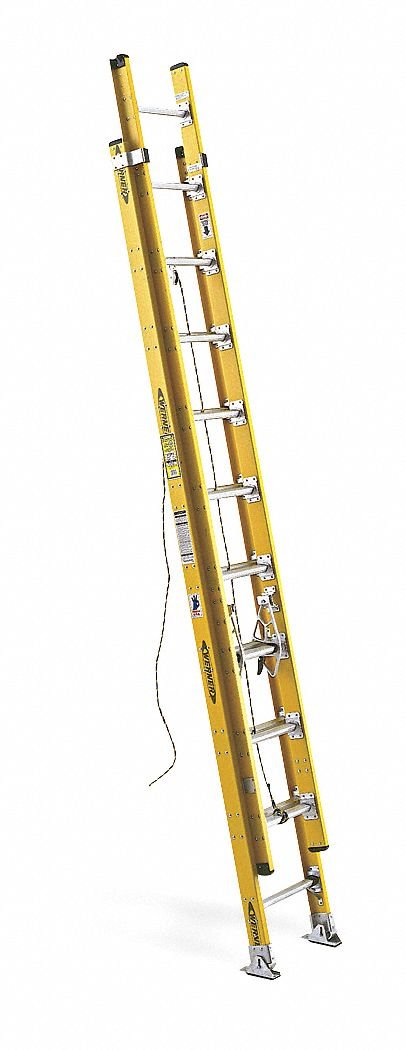 LADDER, STEP, FIBERGLASS,