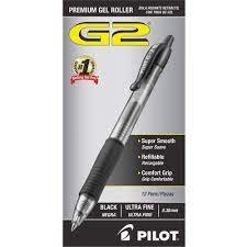 PEN, BALL-POINT, RETRACTABLE, GEL,