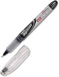 MARKER, TUBE TYPE, PERMANENT, ULTRA FINE TIP, BLACK