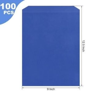 COVER, DOCUMENT, BLUE, 12.5 X 9.75 INCHES