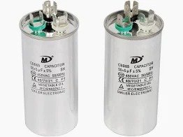 CAPACITOR, RUN, 2 POLE, 12.5UF, 370V,