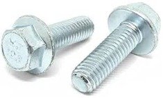 BOLT, HEX HEAD, FULL THREADED, 12 X 6 MM,