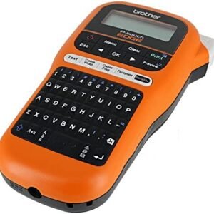 LABELING MACHINE, HANDHELD, ORANGE, LCD, 9VDC, 4.3 X 8 X 2.2 INCHES
