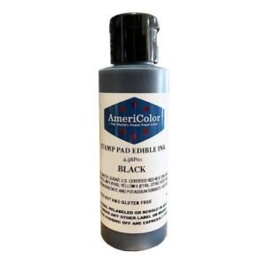 INK, STAMP PAD, BLACK, 2 OUNCES