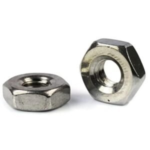 NUT, PLAIN, HEXAGON, STAINLESS STEEL
