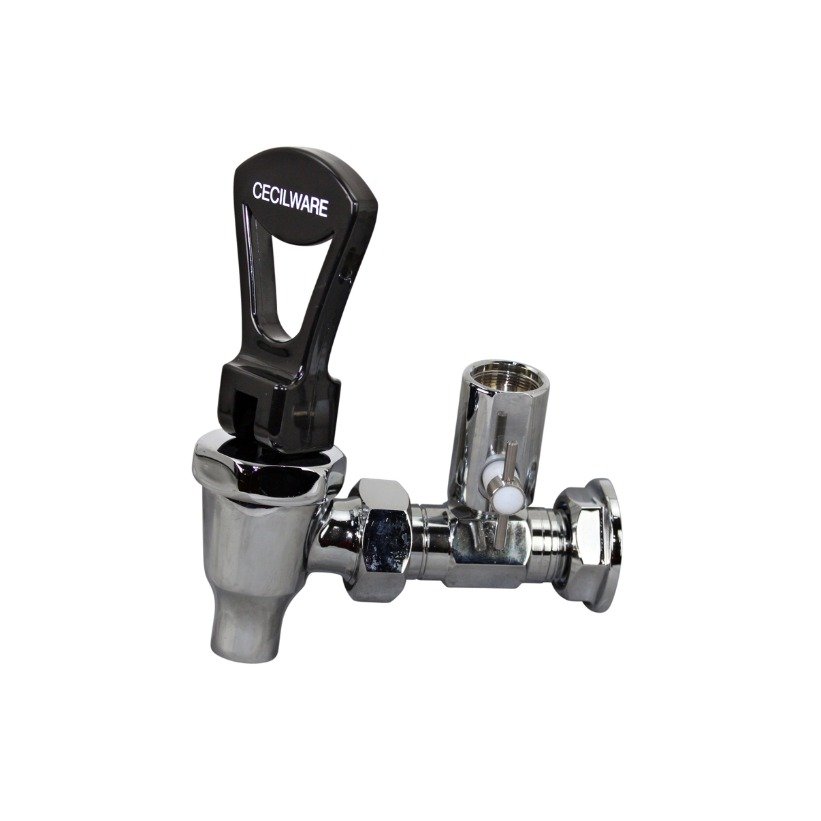 FAUCET, COFFEE URN, W/SHUT OFF