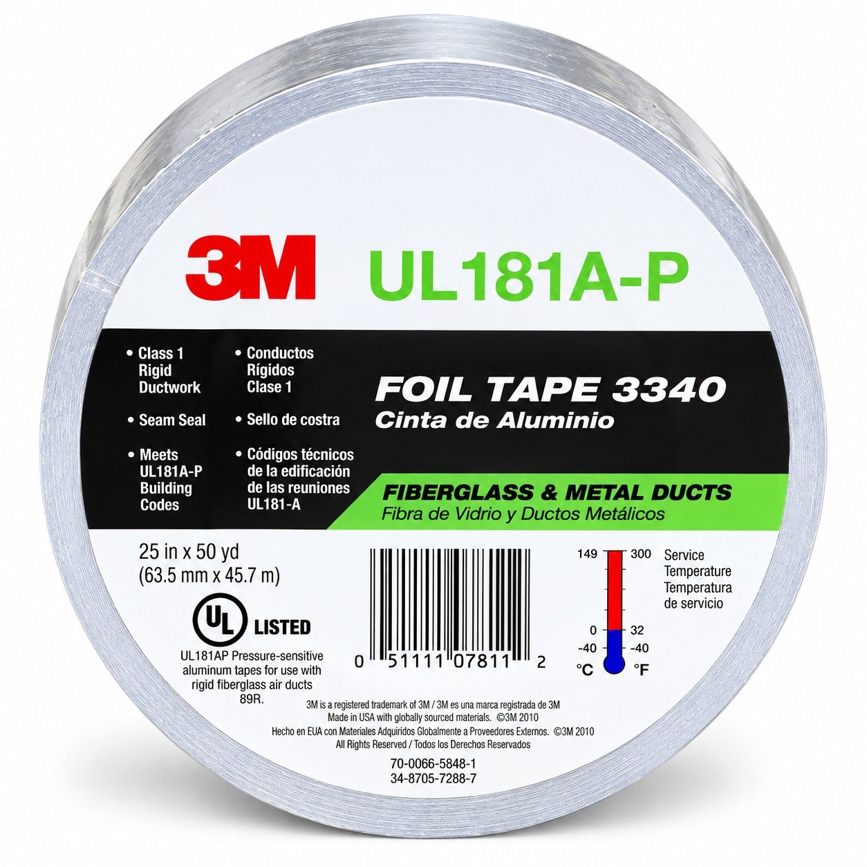TAPE, PRESSURE SENSITIVE ADHESIVE, NATURAL, CLEAR, 1 INCH X 36 YARDS, ROLL CONTAINS 36 YARDS (108 FEET)