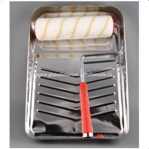 TRAY, PAINT ROLLER, METAL, 1 QUART, MANUFACTURER: FEDERAL COMMERCIAL ITEM DESCRIPTION, FEDERAL SPECIFICATIONS, GENERAL SERVICES ADMINISTRATION (GSA), MODEL: A-A-1915, H-R-550, A-A-1915 TY1,