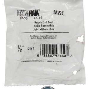 KNOCK OUT SEAL 1/2" 47150