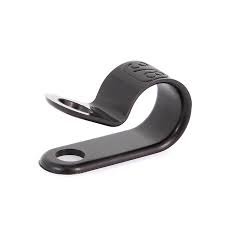 CLAMP, CABLE, NYLON, BLACK,