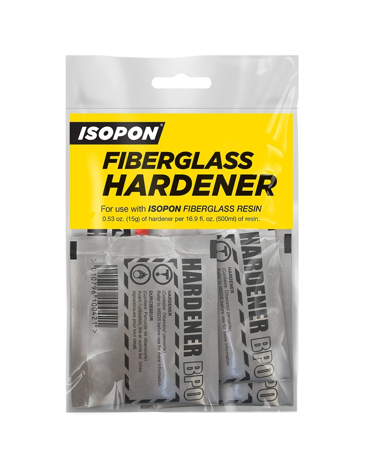 HARDENER, ADHESIVE, FIBER GLASS,