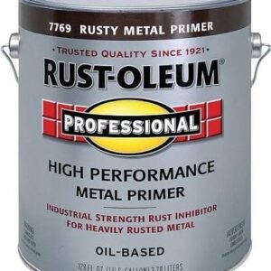 PRIMER, COATING, RED OXIDE, LIQUID, 3.78 TO 4 LITER