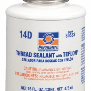 SEALING COMPOUND, THREAD, WHITE, 16 OZ