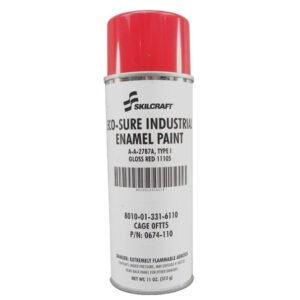 ENAMEL GLOSS SPRAY RED 11OZ