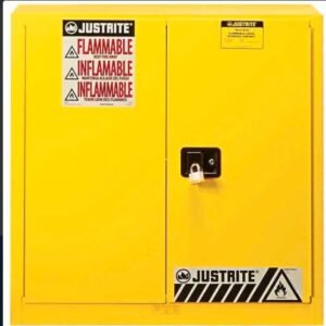 CABINET, STORAGE, FLAMMABLE, DOUBLE DOOR, STEEL