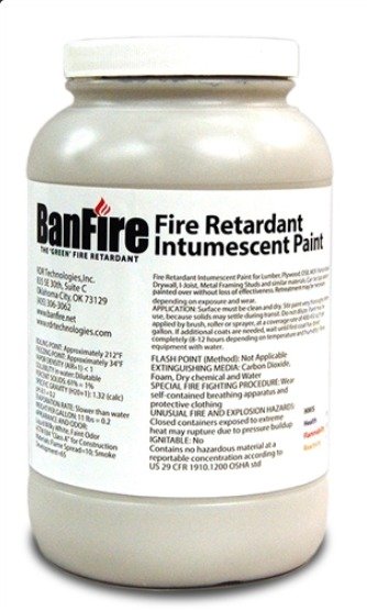 PAINT, FIRE RETARDANT, WHITE