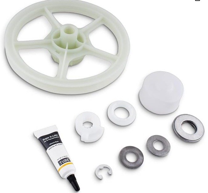TRANSMISSION PULLEY AND BEARING REPAIRE KIT FOR HOOVER WASHER