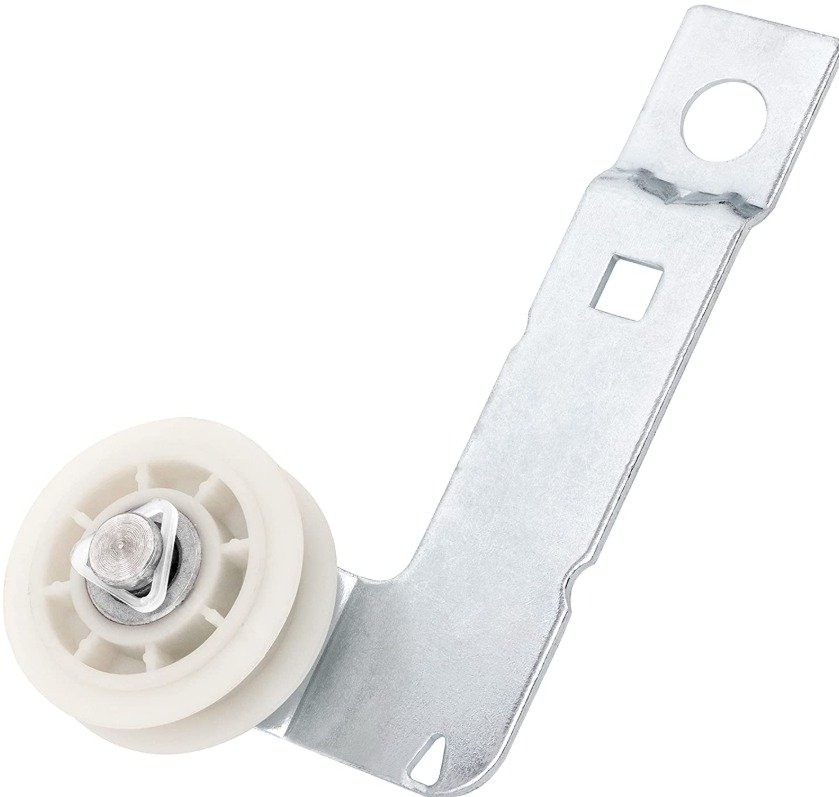 IDLER ASSEMBLY, PULLEY, w/BRACKET, DRYER