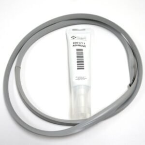 SEAL KIT, DRYER DOOR, RUBBER, GRAY,