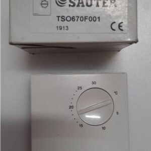 THERMOSTAT, ROOM UNIT, 24V, 5-30 C, WHITE,