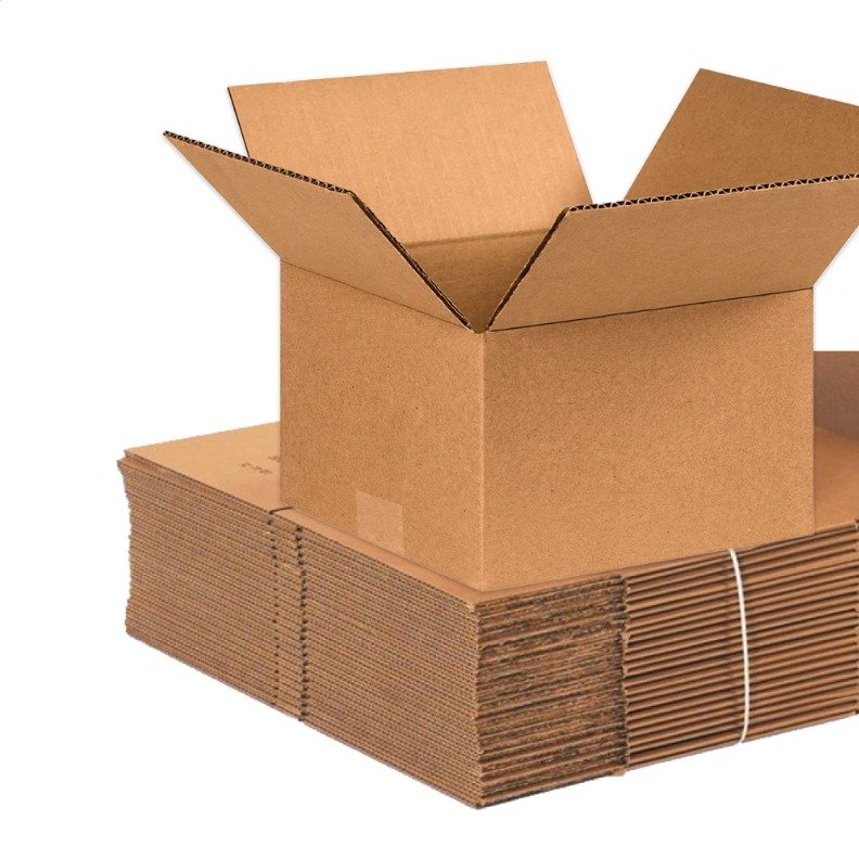 BOX, SHIPPING, FLAT, CORRUGATED,
