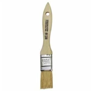 BRUSH, PAINT, BRISTLES, FLAT, 1 INCH