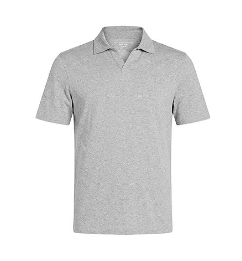 SHIRT, MAN'S, POLO, SHORT SLEEVE, NFPA, COTTON, GRAY,