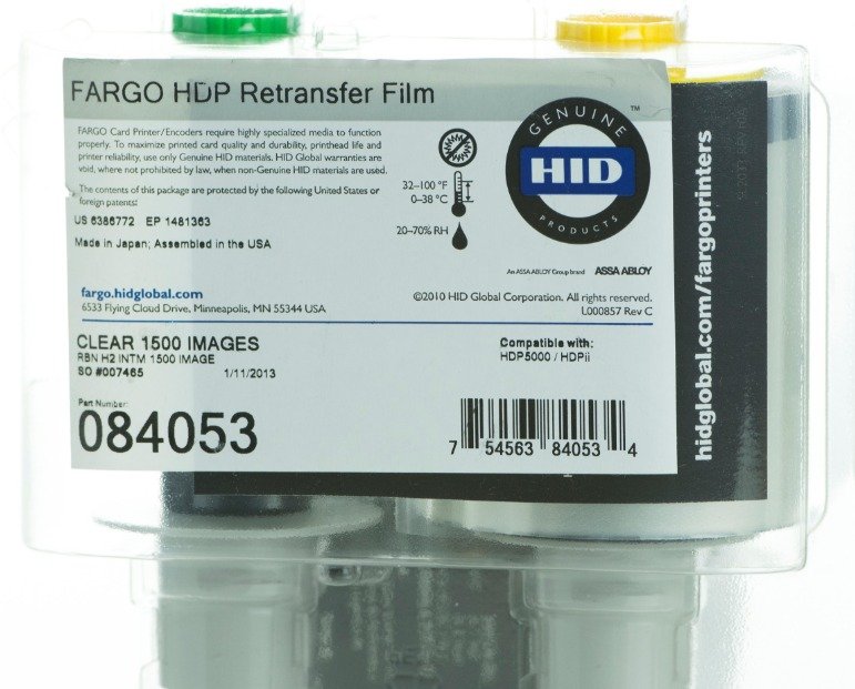 FILM, HDP, CLEAR, PRINTER, 1500 IMAGES
