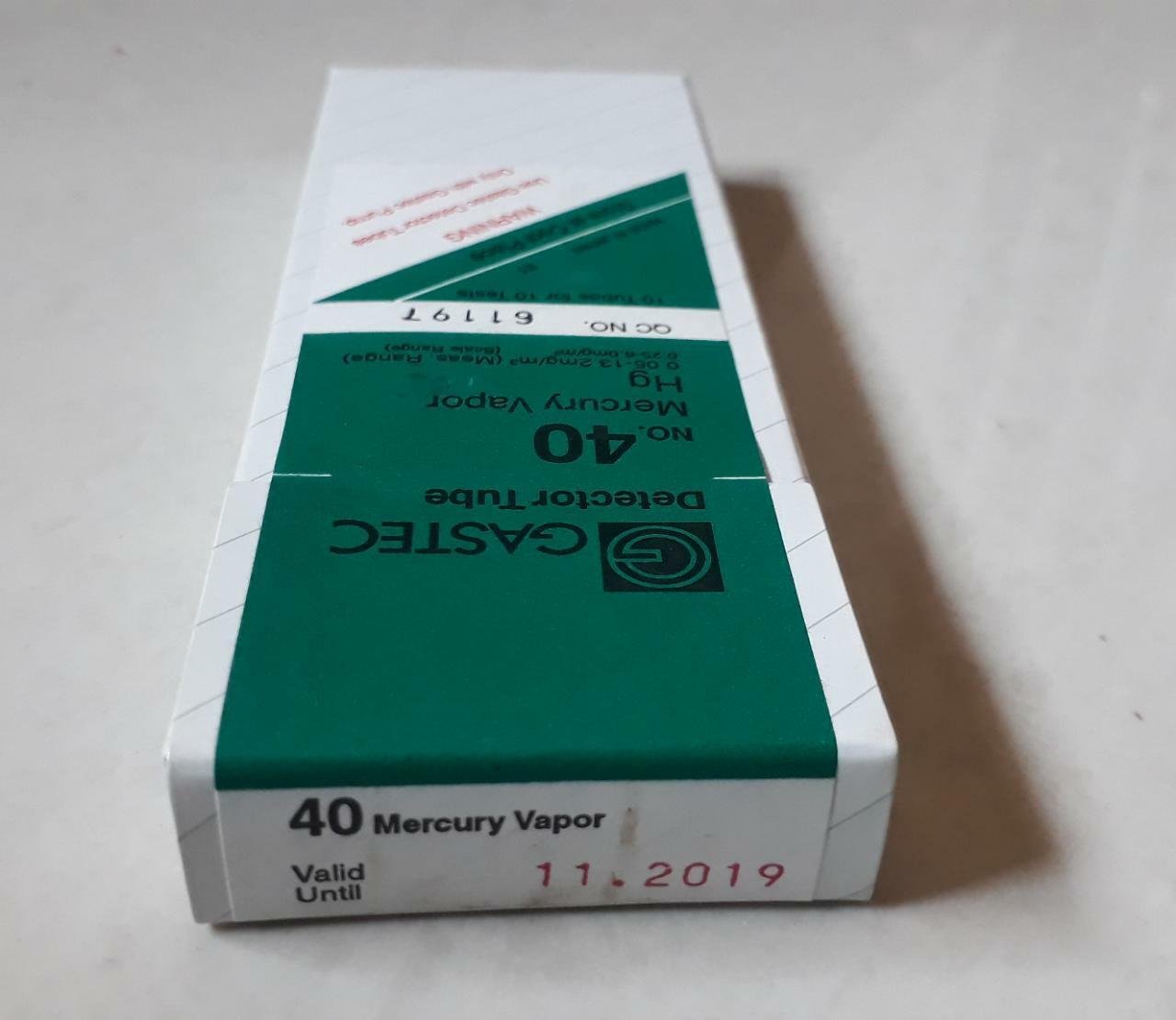 DETECTOR, GAS, MERCURY VAPOR