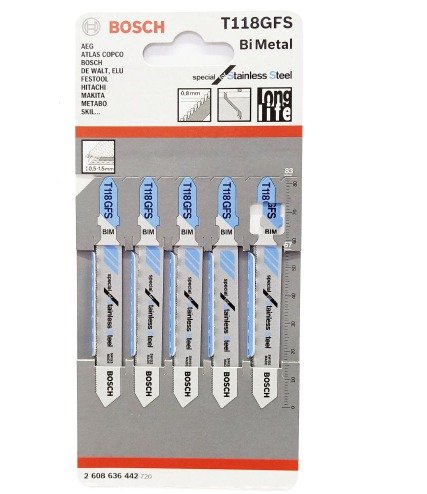 BLADE, JIG SAW, WOODWORKING, BI-METAL