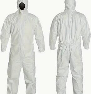 SUIT, CHEMICAL PROTECTIVE, WHITE