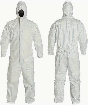 SUIT, CHEMICAL PROTECTIVE, WHITE
