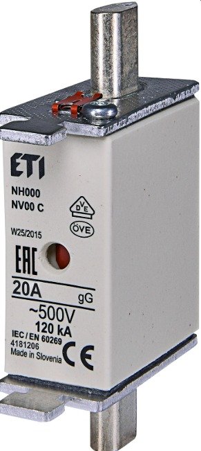 FUSE LINK, ELECTRICAL, 500V,