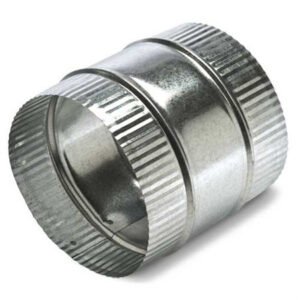 DUCT CONNECTOR, FLEXIBLE, WHITE