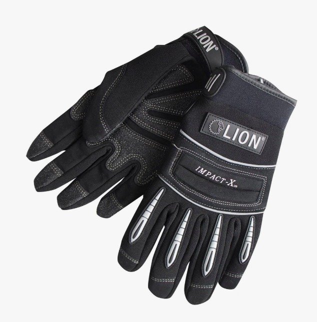 GLOVES, ROPE RESCUE, BLACK,