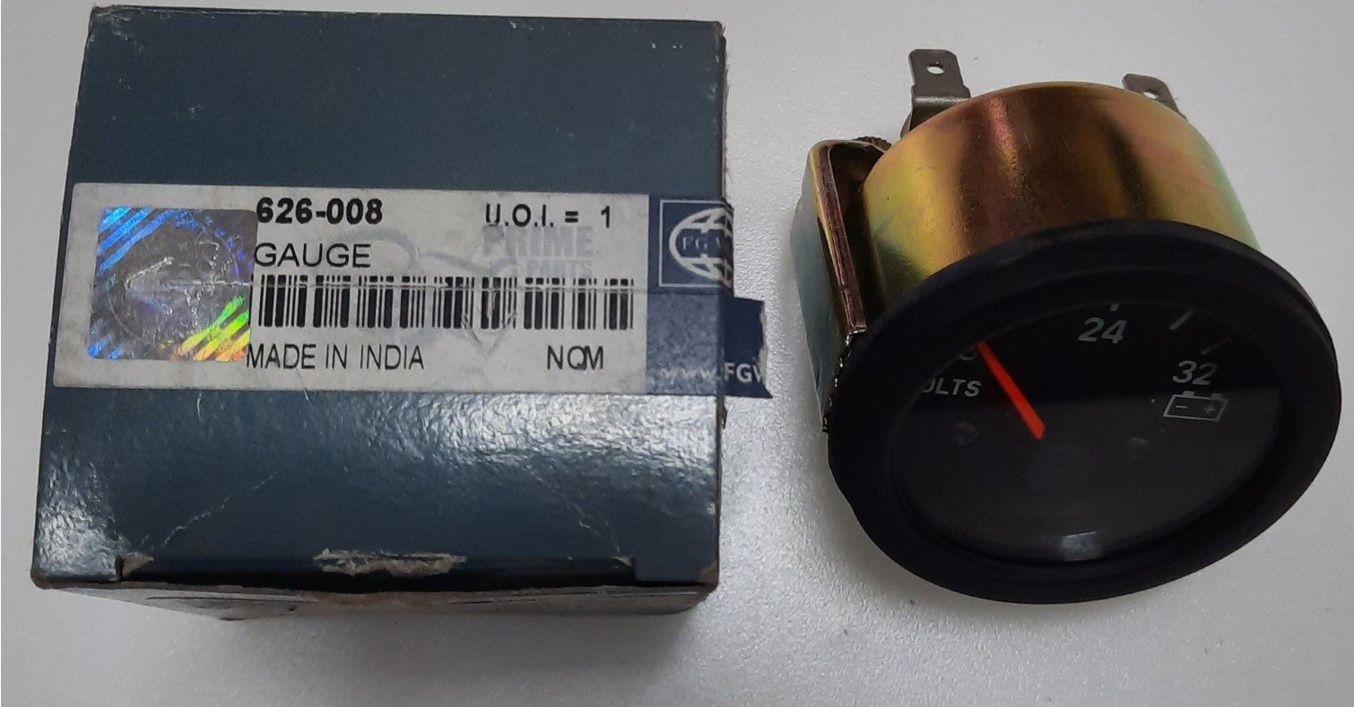 VOLTMETER, BATTERY