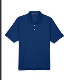 SHIRT, MAN'S, SHORT SLEEVE, POLO, PIMA COTTON, NAVY,