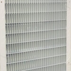 GRILLE, STEEL, WHITE,