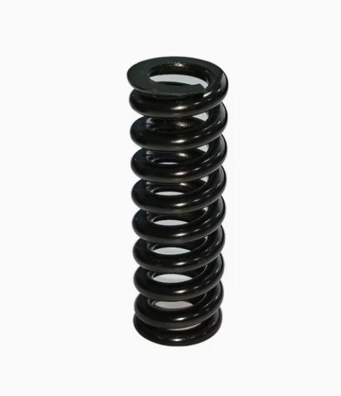 SPRING, HELICAL, COMPRESSION, STEEL, BLACK,