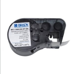 LABEL TAPE, PRESSURE SENSITIVE ADHESIVE, VINYL