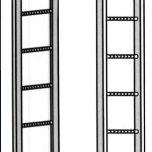 LADDER, MANHOLE, HOOKED, GALVANIZED STEEL