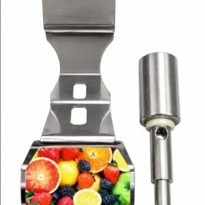 TAP, w/ LEVER, JUICE DISPENSER, STAINLESS STEEL,