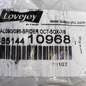 INSERT, FLEXIBLE COUPLING, SPIDER, RUBBER SYNTHETIC,