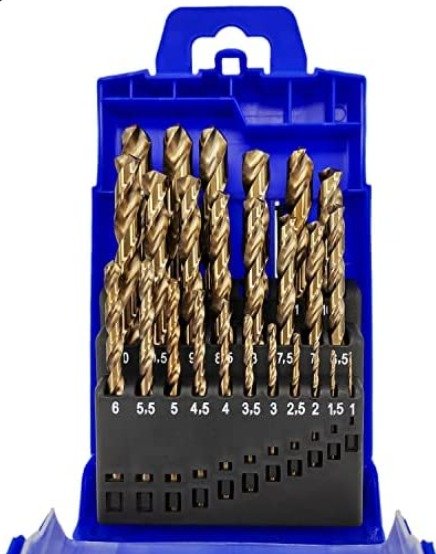DRILL BIT, STEEL, HIGH SPEED,