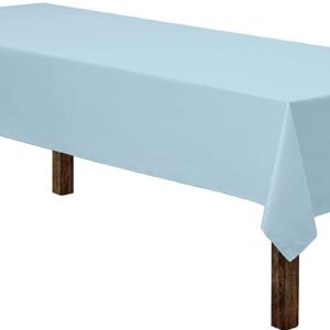 TABLECLOTH - 60 X 102" INCH - ROYAL BLUE RECTANGULAR TABLE CLOTH FOR 6 FOOT TABLE IN WASHABLE POLYESTER