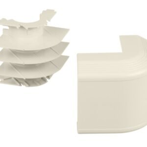 TEE, ELECTRICAL CONDUIT, PVC, OFF-WHITE,